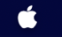 A white apple logo on a blue background 
AI-generated content may be incorrect., Picture